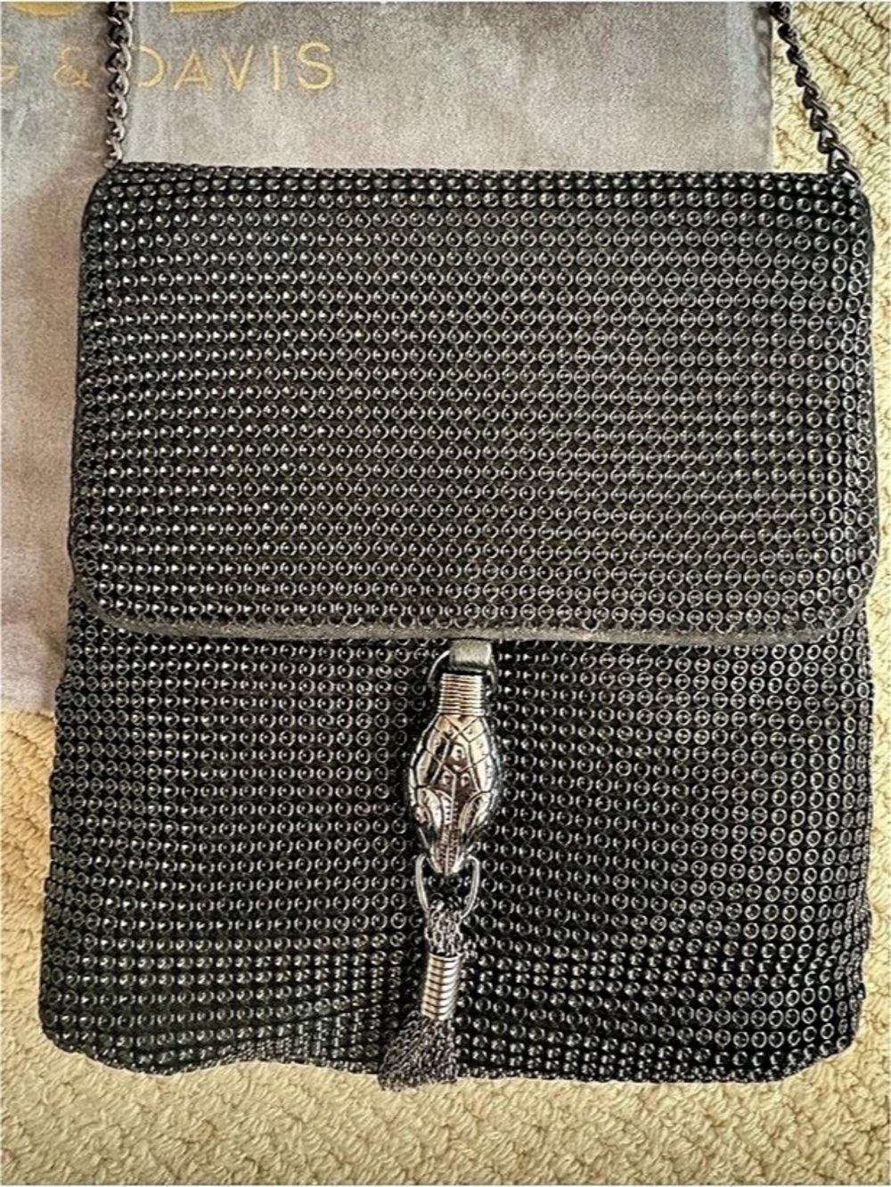 W&D Black Crossbody Bag Like New